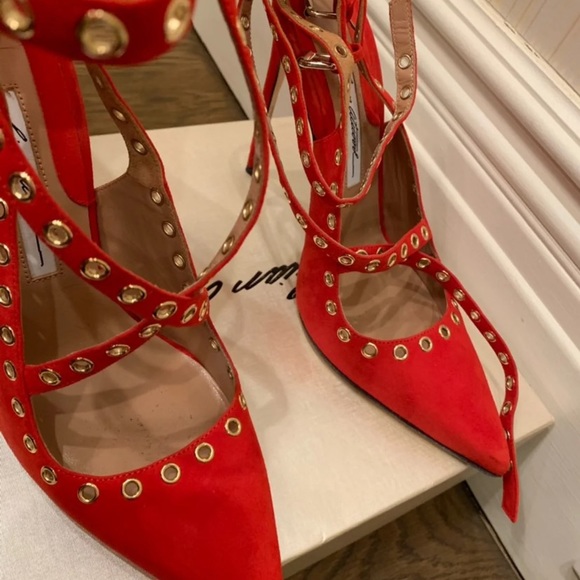 Brian Atwood suede pumps - Picture 2 of 8